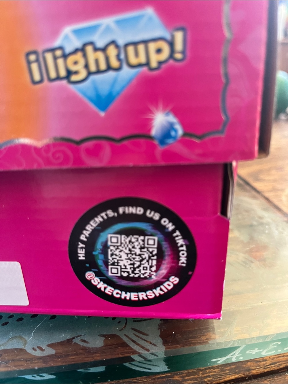 Skechers Kids Sz 13 Girls Light-up Twinkle Sparks “Flutter Daydream” Hightop NIB - Picture 10 of 10